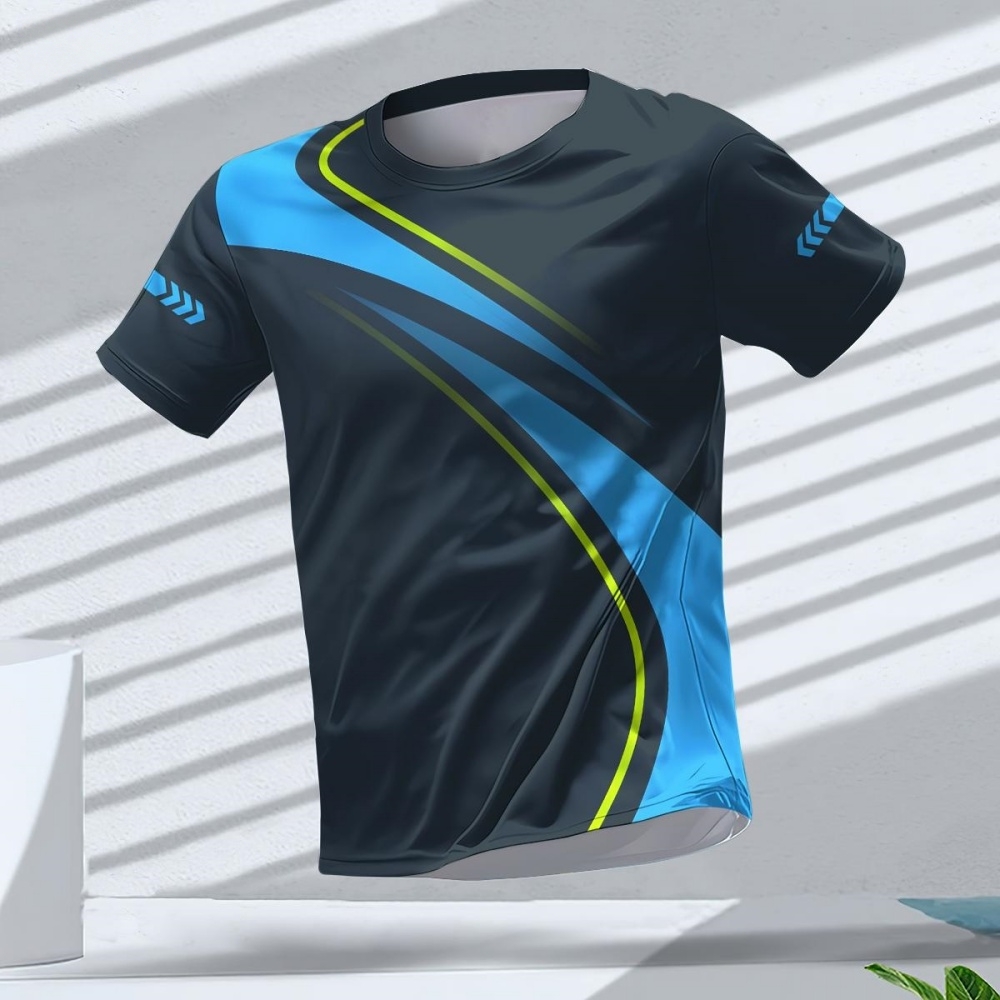 Table Tennis Jersey Butterfly - 夏のメンズ Tシャツランニングフィットネススポーツ男性半袖 Tシャツカジュアル O ネックオーバーサイズ Tシャツテニスバドミントンメンズトップス