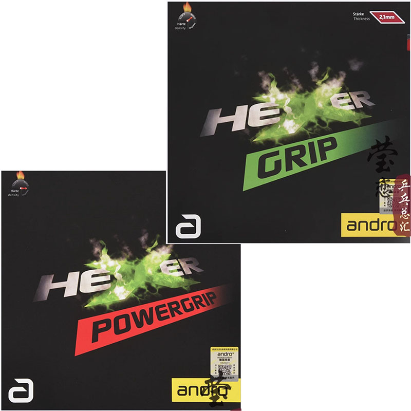 Table Tennis Grip - アンドロ ヘクサー グリップ 卓球ラバー ノンタッキー ファーストアタック