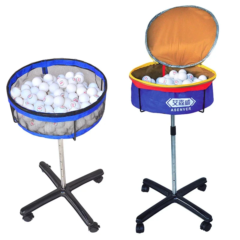 Table Tennis Court - 卓球トレーニングデバイス、専用マルチボールバスケット、コレクターセット、移動マルチボール収納盆地、テニスアクセサリー