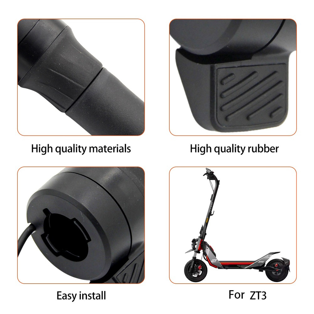 Rubber Booster Speed - スロットルグリップ ZT3 スクーターアクセサリー用 スピードコントロールスロットル スピードブースター スピードアクセラレーター