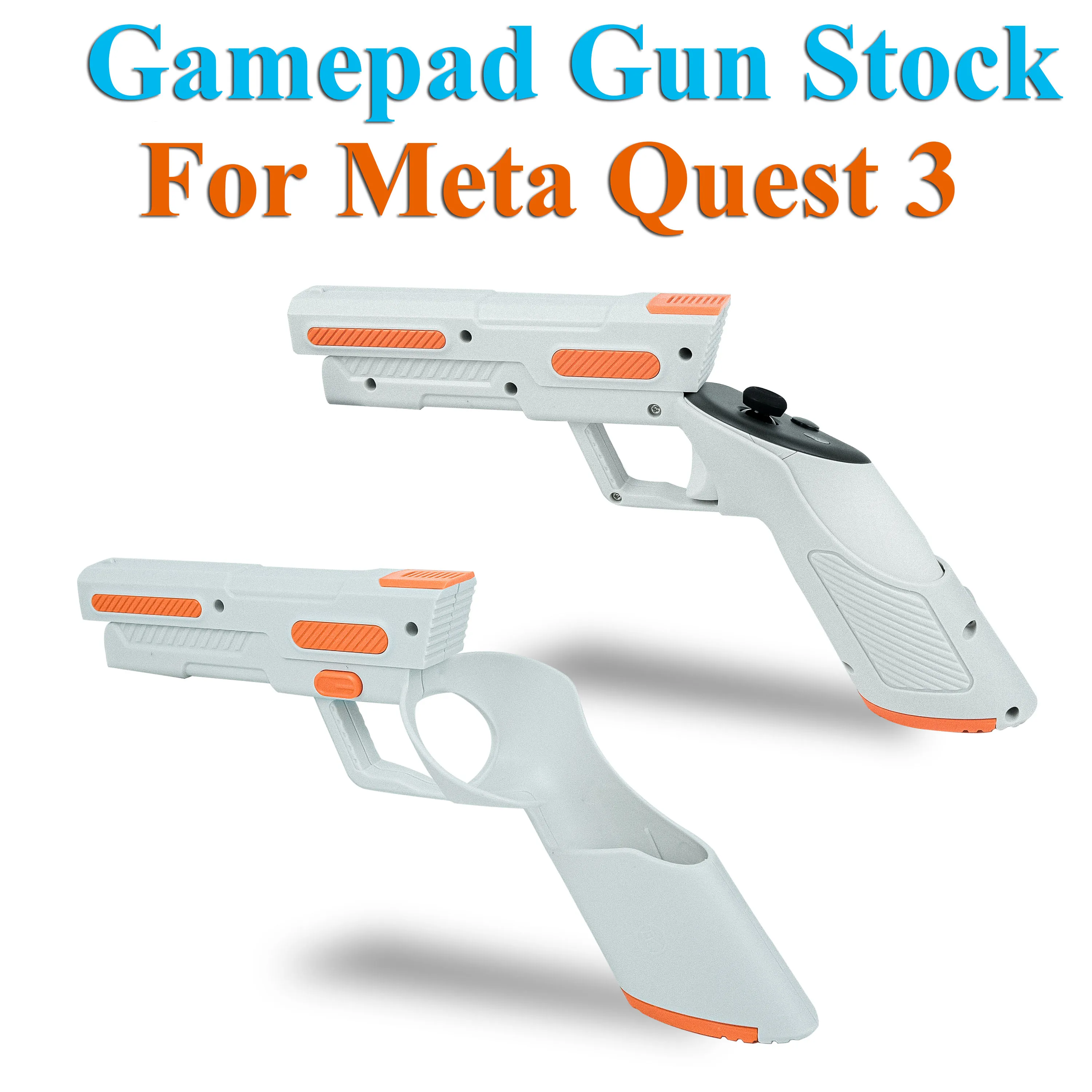 Table Tennis Gun - メタクエスト 3 ガンストック改善 VR ゲーム体験コントローラグリップ卓球延長ハンドル改造アクセサリー