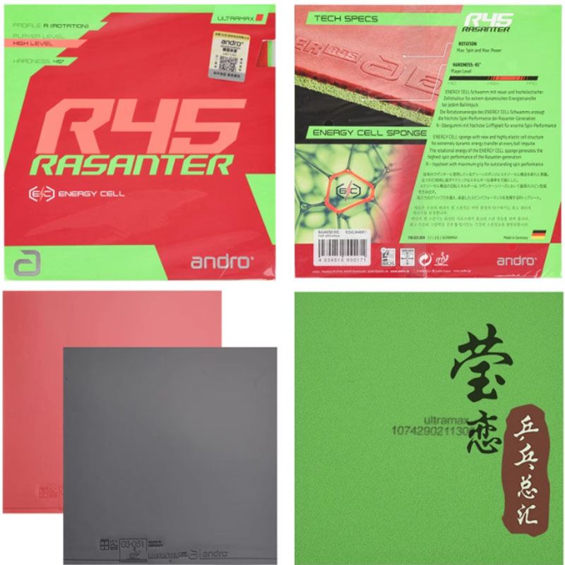 Table Tennis Grip - アンドロ・ラサンター R45 47 50 C45 48