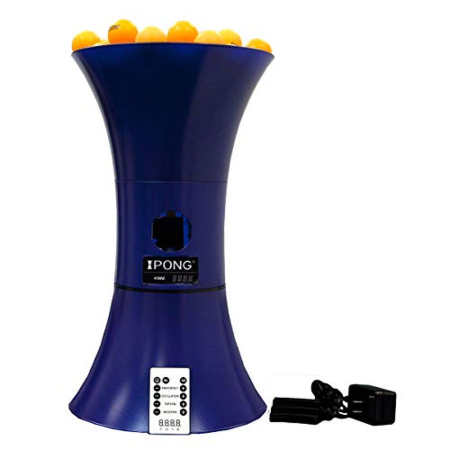 Table Tennis Table - iPong V300卓球トレーニングロボット - 40mm規格のピンポン球を自動で提供 - 再生モードなしでソロプレー可能