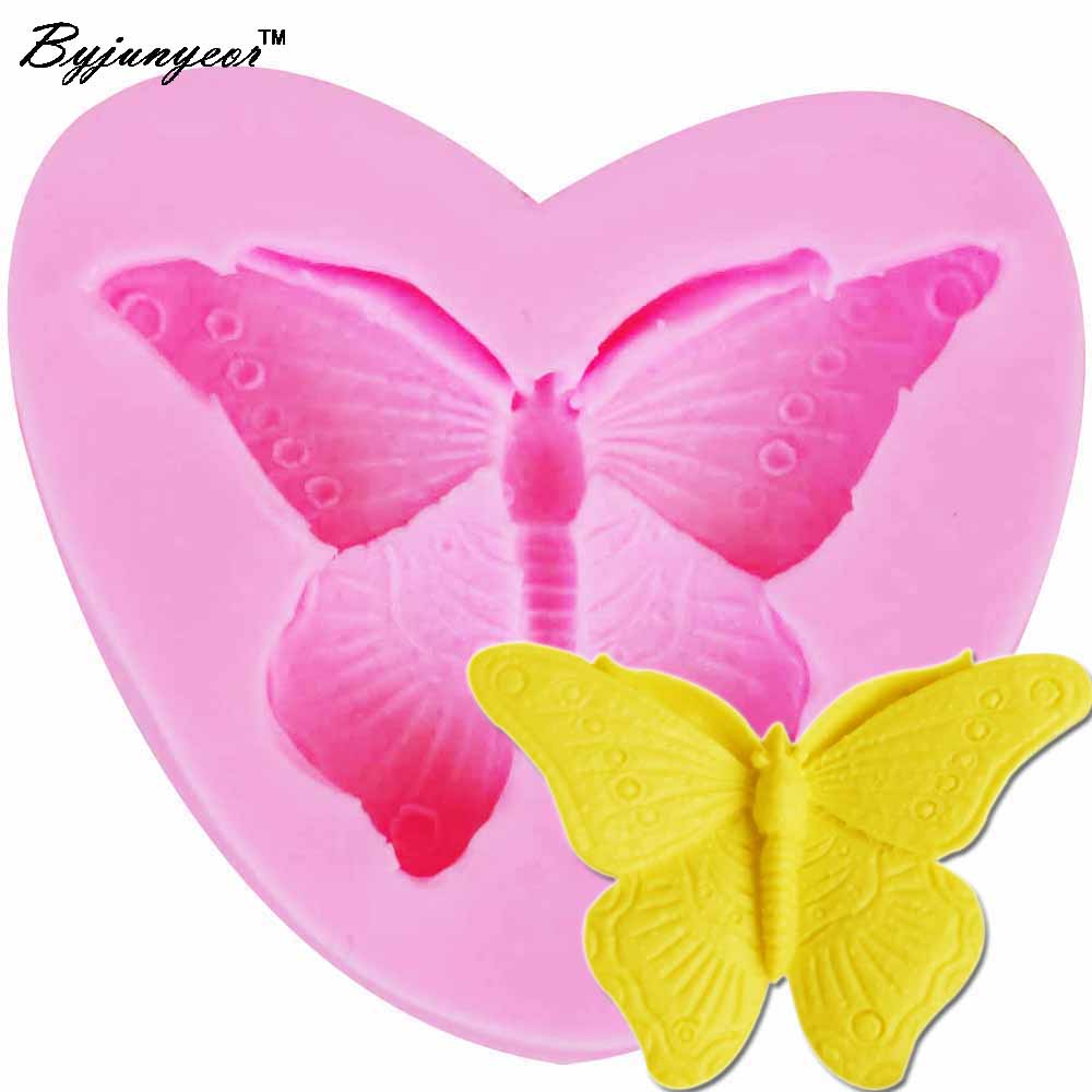Butterfly Rubber Sheet - シリコンモールドと3Dバタフライエポキシ樹脂,日曜大工のジュエリー,フォンダン,装飾ツールm838