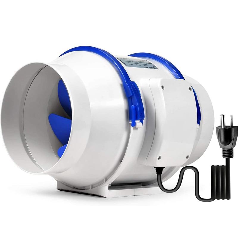 Rubber Booster Speed - ダクトブロワー 6インチ インラインダクトファン 排気ブースターファン スピードコントローラー付き