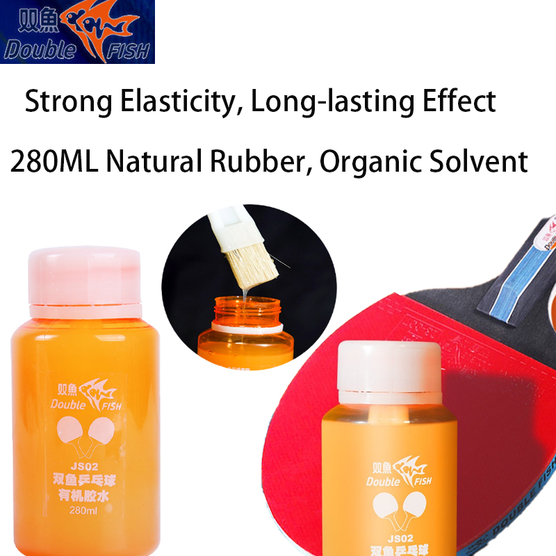 Rubber Booster Speed - ダブルフィッシュ 280ml 卓球用スピード接着剤 プロ仕様 オーガニック接着剤 ピンポンラバー接着剤
