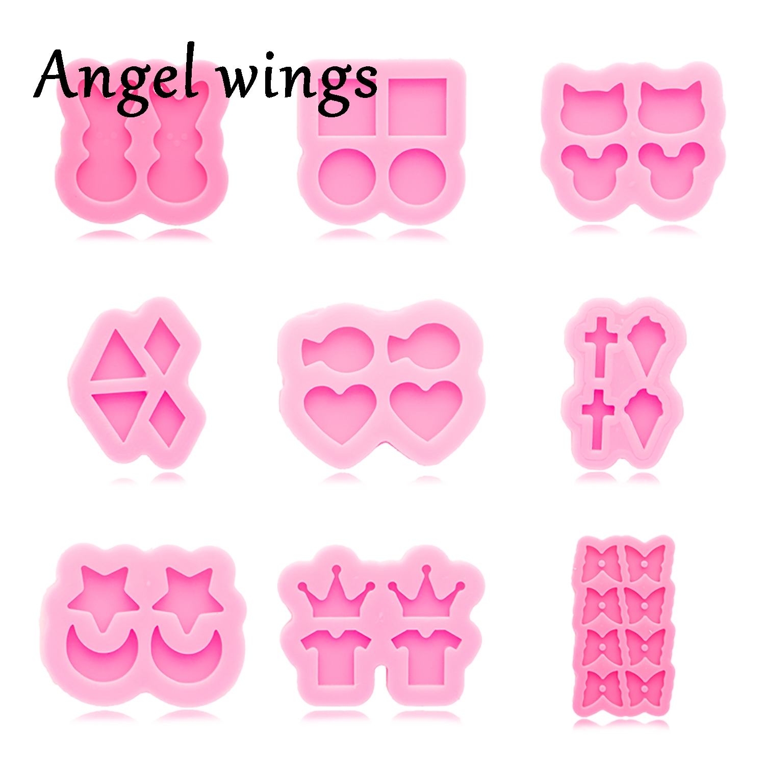 DY0891多く形状蝶/マウス/平方/ラウンド/ハートスタッ - Butterfly Rubber Sheet のレビューと価格