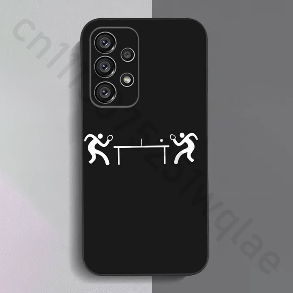 卓球ラケットピンポン電話ケースサムスン S9、S10、S20 - Table Tennis Logo のレビューと価格