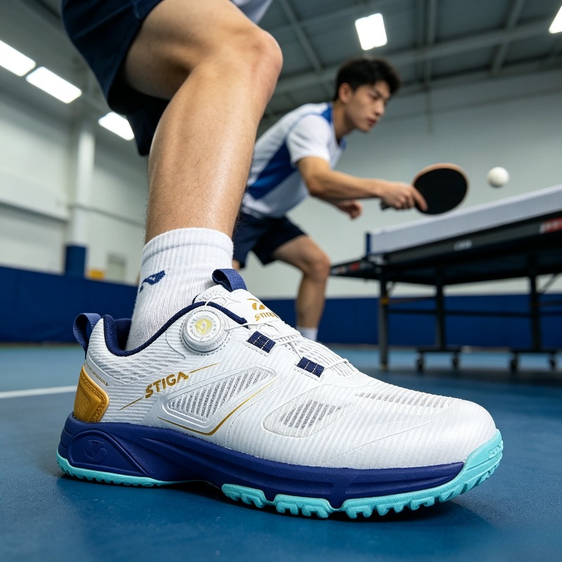 2026年新作卓球シューズ メンズ 滑り止め バドミントンシ - Table Tennis Court のレビューと価格