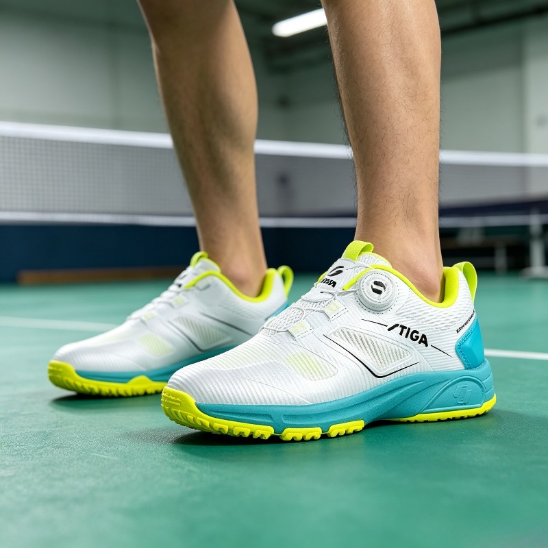 2026年新作卓球シューズ メンズ 滑り止め バドミントンシ - Table Tennis Court のレビューと価格