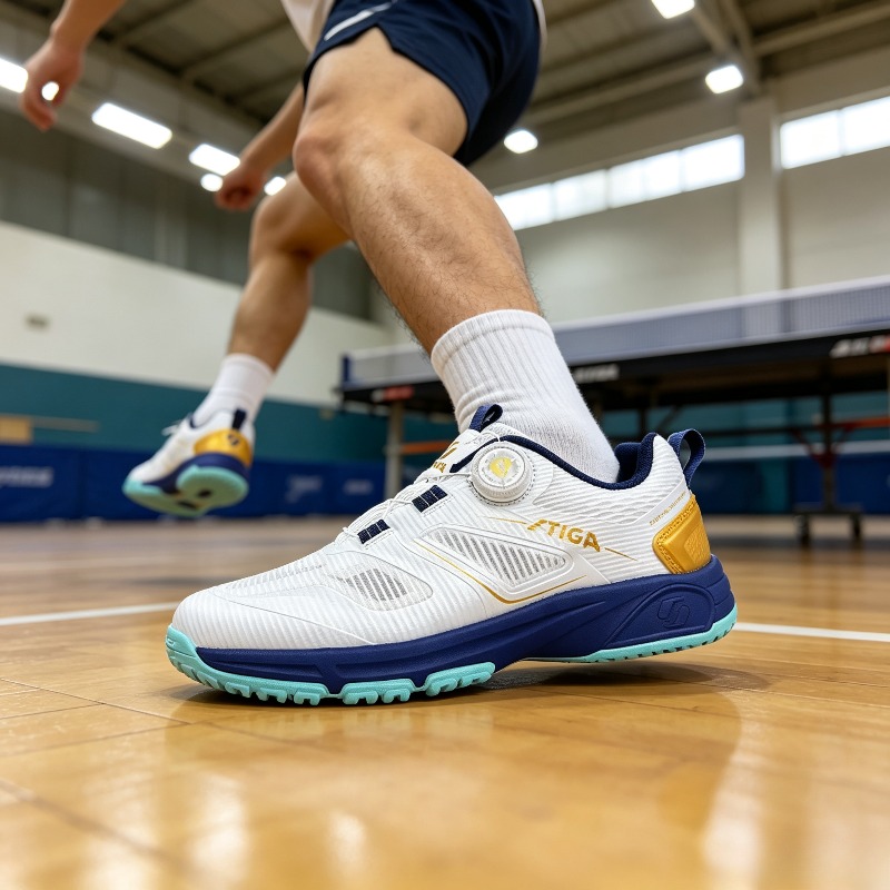 2026年新作卓球シューズ メンズ 滑り止め バドミントンシ - Table Tennis Court のレビューと価格