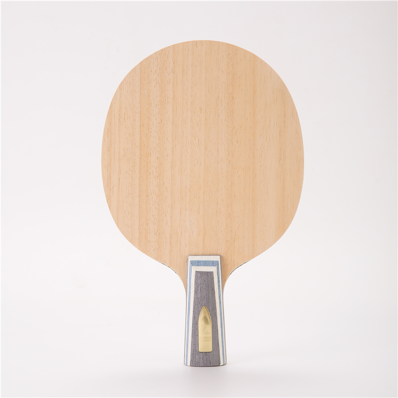 子供と男性のためのカーボンファイバーの卓球ラケット,7層の青 - Table Tennis Logo のレビューと価格