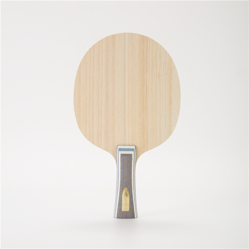 子供と男性のためのカーボンファイバーの卓球ラケット,7層の青 - Table Tennis Logo のレビューと価格