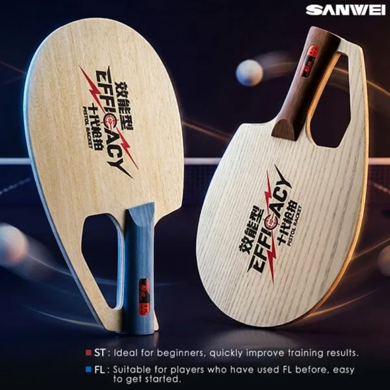 オリジナルSANWEI特許取得済み効果的なピストルラケット卓 - Table Tennis Gun のレビューと価格