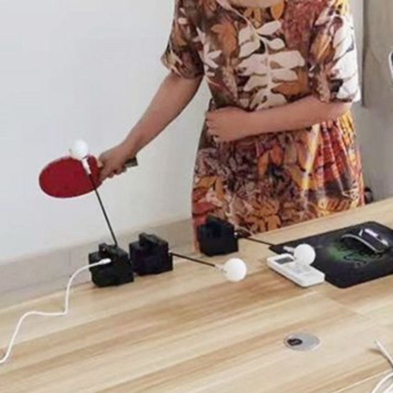 ポータブル卓球トレーナー初心者練習用ピンポン練習器具耐久性の - Table Tennis Spin のレビューと価格