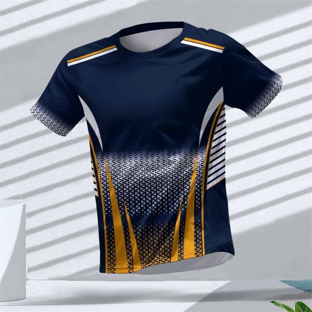 夏のメンズ Tシャツランニングフィットネススポーツ男性半袖  - Table Tennis Jersey Butterfly のレビューと価格