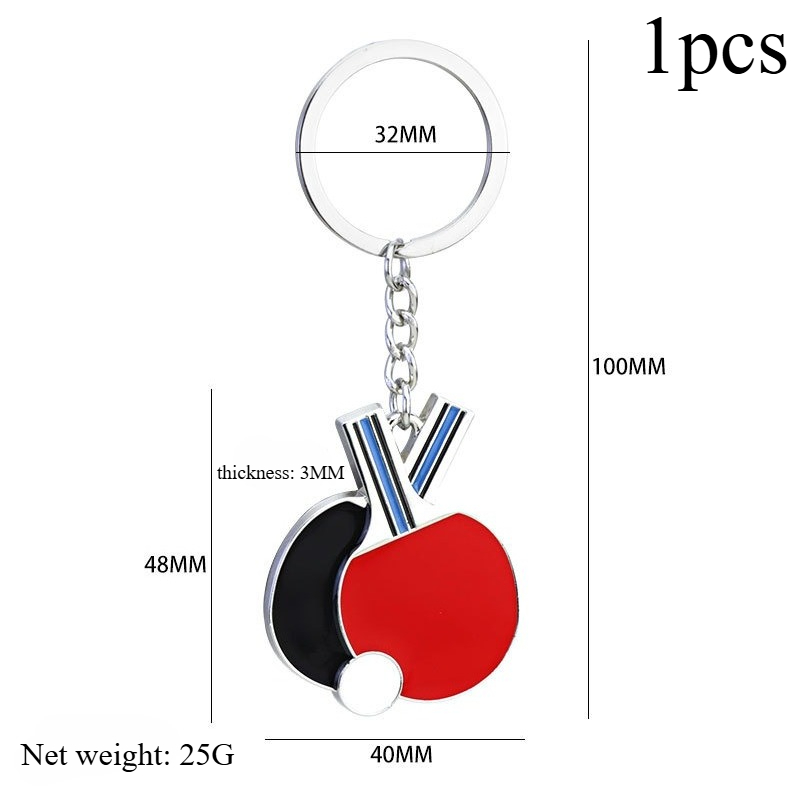 卓球キーホルダー＆ブレスレットペンダント スポーツお土産 か - Table Tennis Keychain のレビューと価格