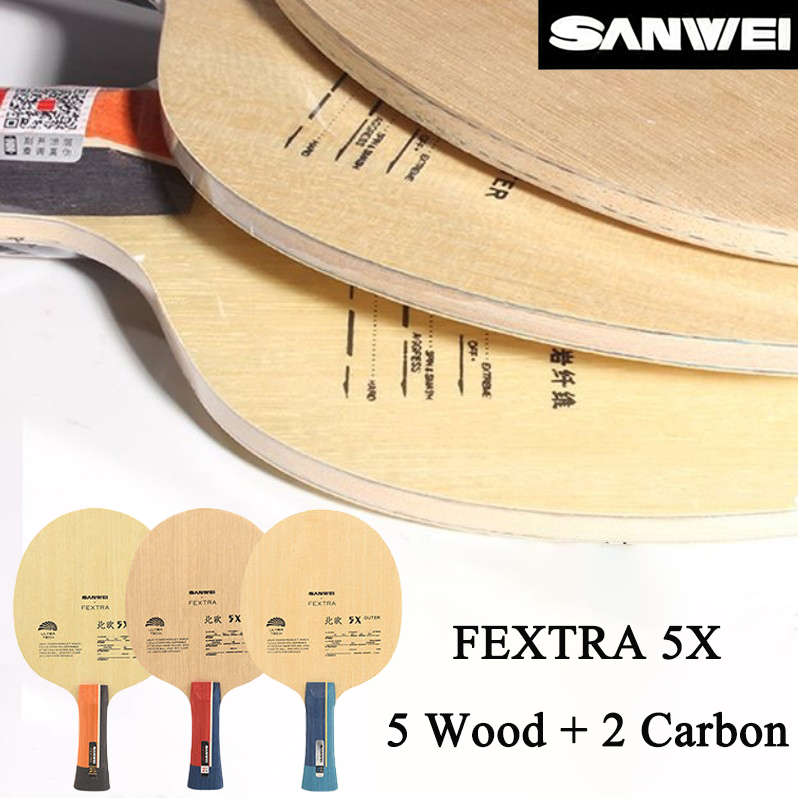 SANWEI FEXTRA 5X 卓球ブレード 5ウッド 2 - Table Tennis Paddle のレビューと価格