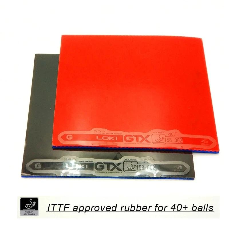 Loki gtx-粘着性のある卓球ゴム、強力なスピンハイエラ - Table Tennis Spin のレビューと価格