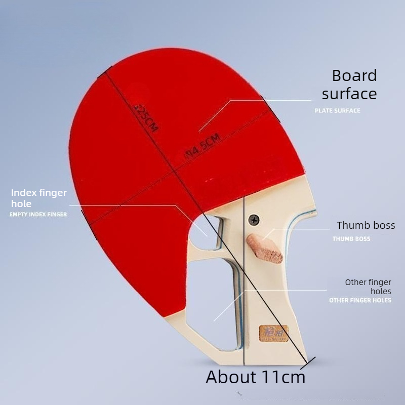 ポータブル卓球ガンラケットプロ競技用ピンポンガンラケット耐久 - Table Tennis Gun のレビューと価格