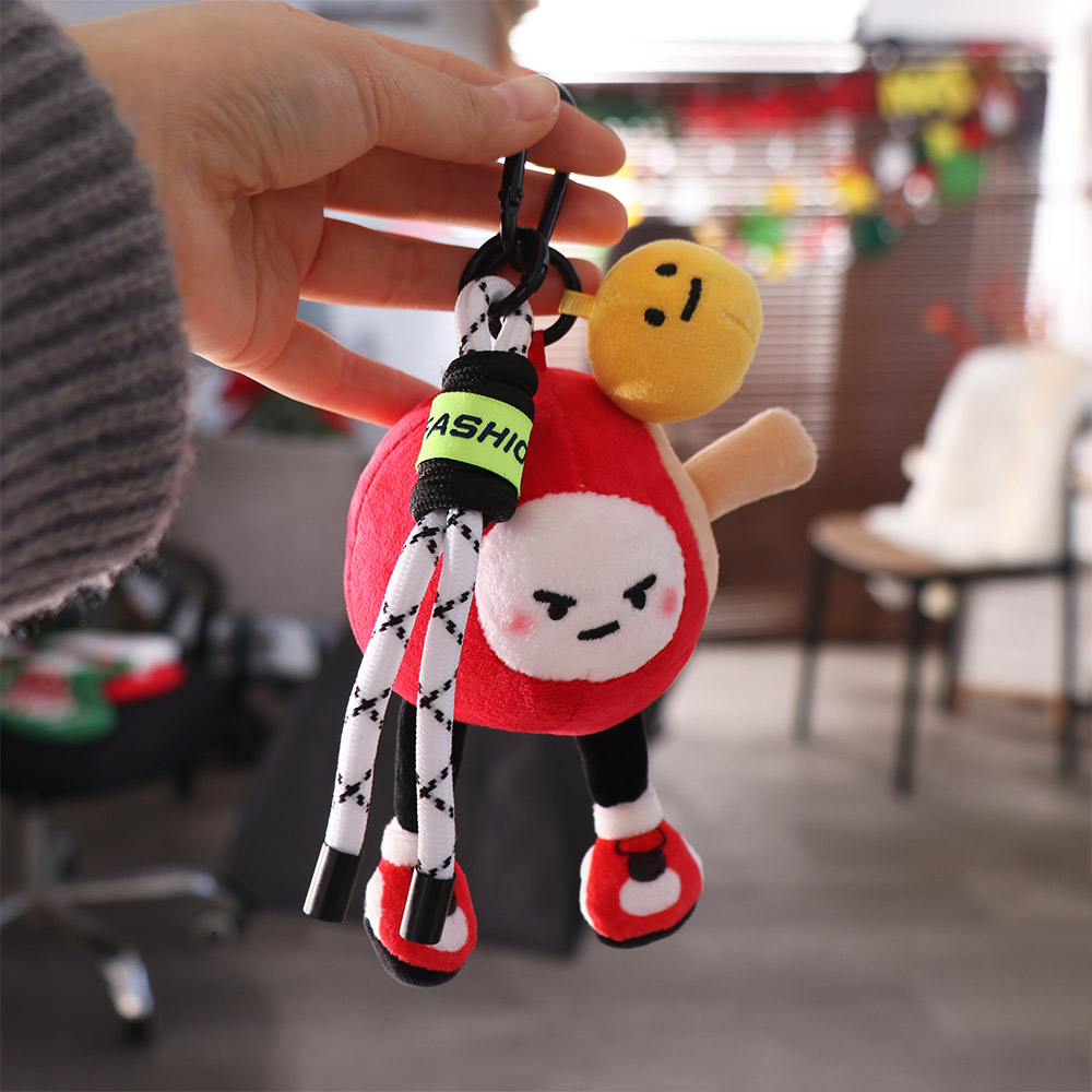 PP コットン卓球コレクション快適な卓球ペンダント装飾品漫画 - Table Tennis Keychain のレビューと価格