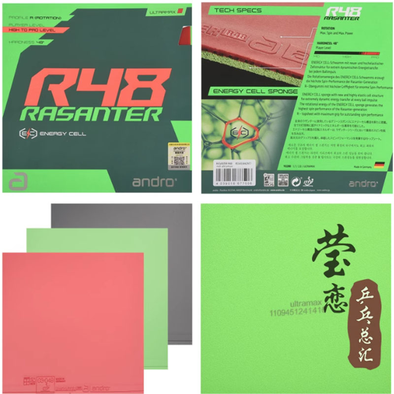 アンドロ・ラサンター R45 47 50 C45 48 卓球 - Table Tennis Grip のレビューと価格