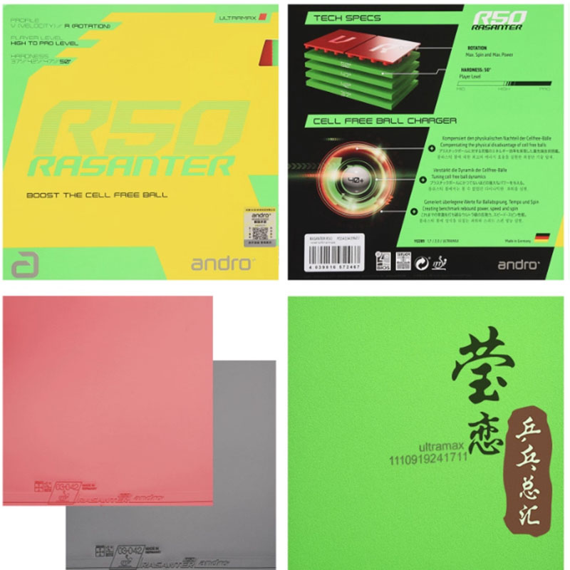 アンドロ・ラサンター R45 47 50 C45 48 卓球 - Table Tennis Grip のレビューと価格