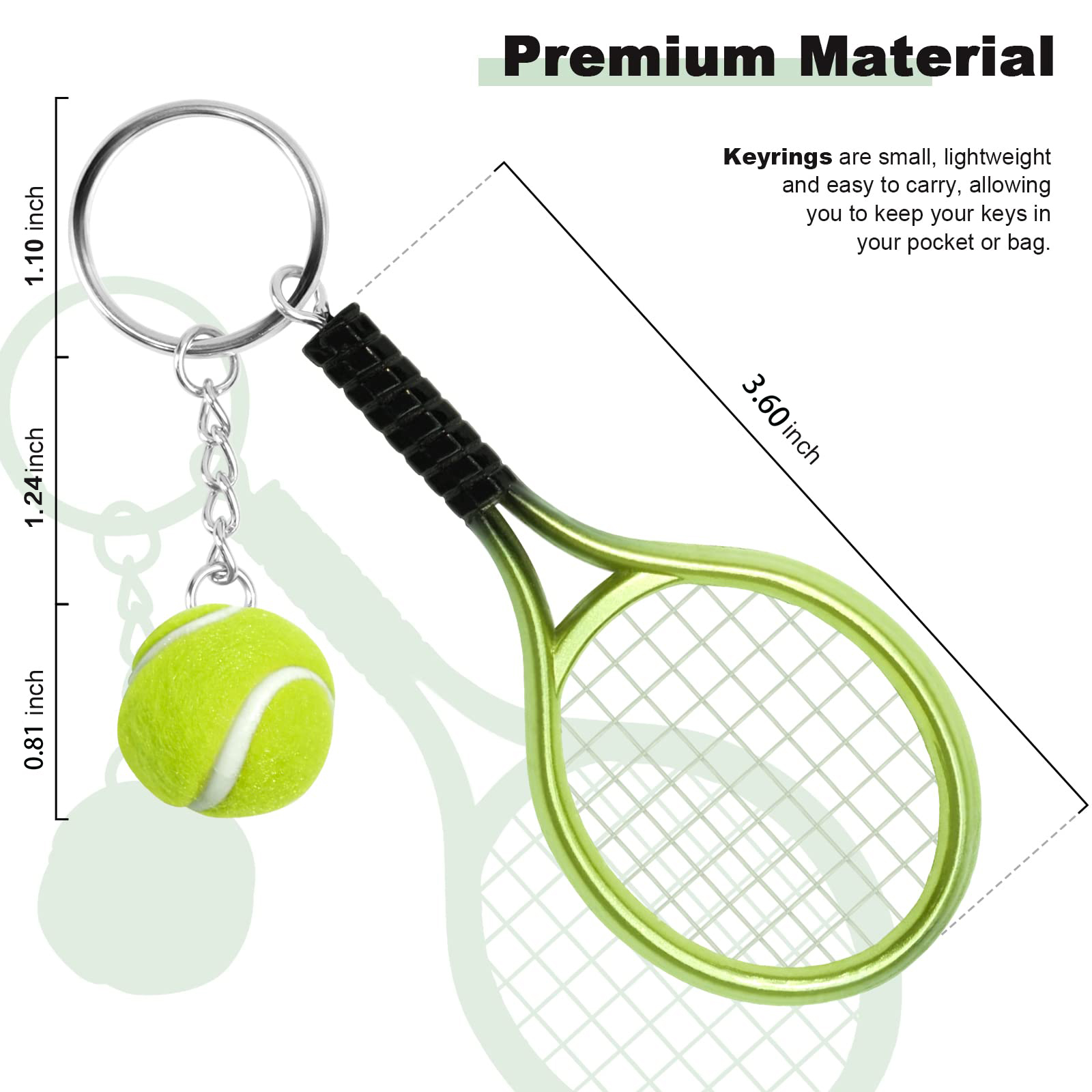 6 個テニス卓球ピンポンラケットバットスポーツキーホルダーノ - Table Tennis Keychain のレビューと価格