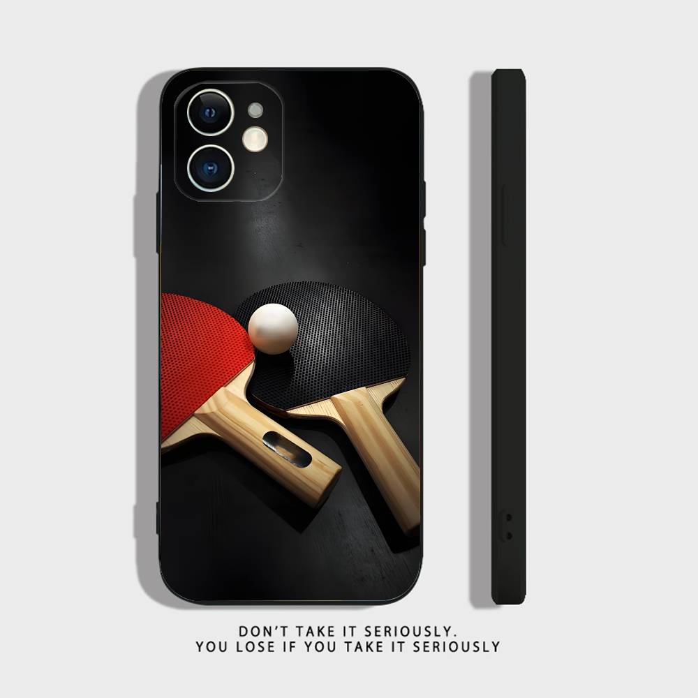 卓球ラケット柄iPhoneケース iPhone 17,16, - Table Tennis Logo のレビューと価格
