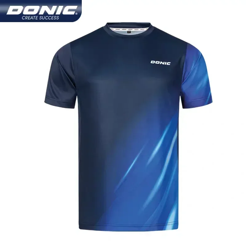 Donic 卓球 Tシャツ、男性、女性用、スポーツポロ服、速 - Table Tennis Jersey Butterfly のレビューと価格