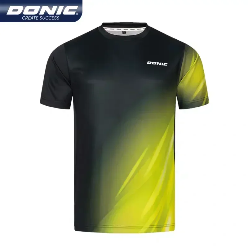 Donic 卓球 Tシャツ、男性、女性用、スポーツポロ服、速 - Table Tennis Jersey Butterfly のレビューと価格