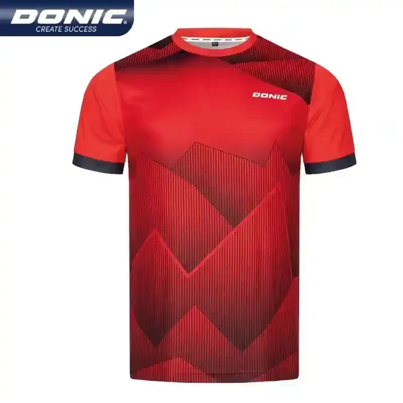 Donic 卓球 Tシャツ、男性、女性用、スポーツポロ服、速 - Table Tennis Jersey Butterfly のレビューと価格
