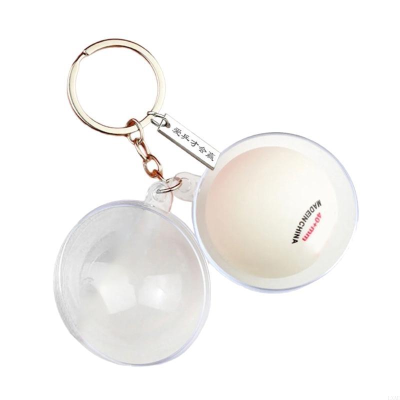 スポーツのための現実的な卓球キーホルダー彫刻軽量アクリル ギ - Table Tennis Keychain のレビューと価格