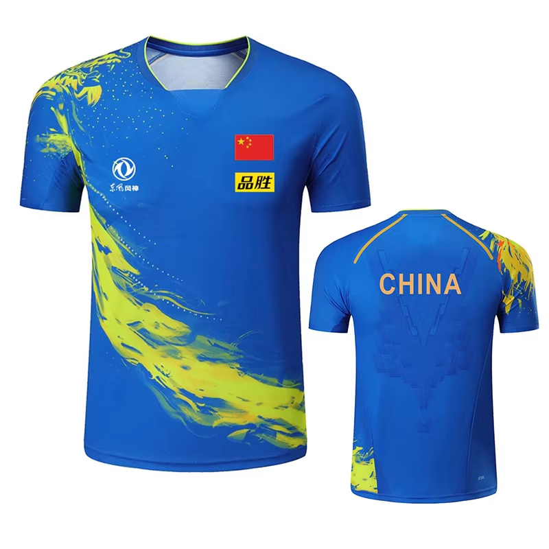 男性と女性のためのドラゴンプリント卓球Tシャツ,ファッション - Table Tennis Jersey Butterfly のレビューと価格