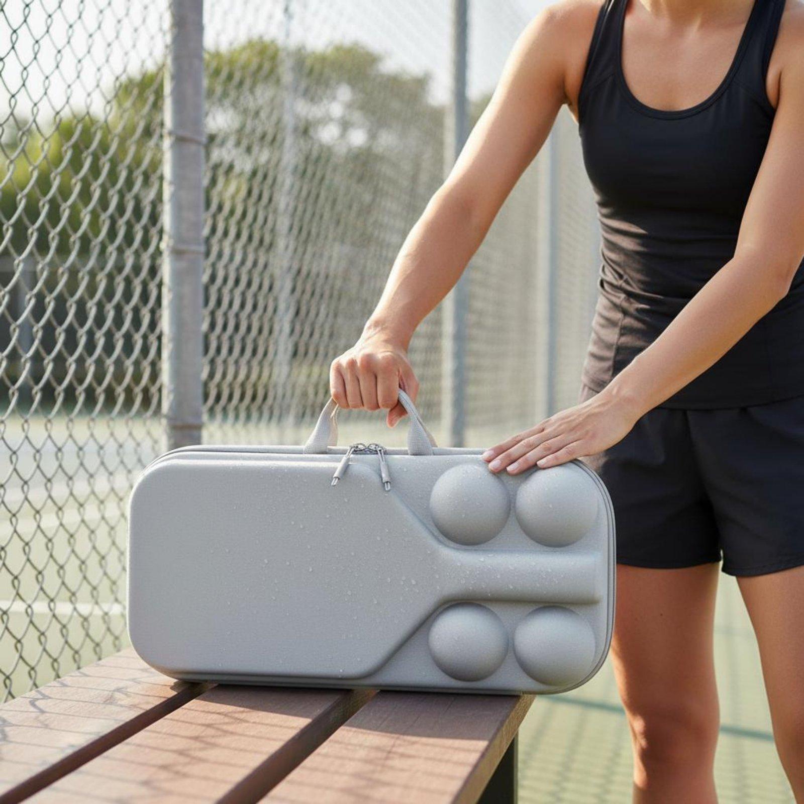 防水収納ケース 耐久性のあるラケットバッグ パドルカバー テ - Table Tennis Paddle のレビューと価格