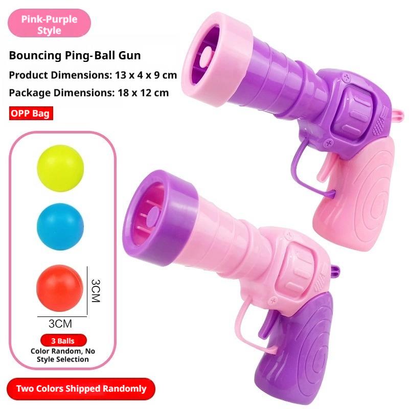 卓球ピストルおもちゃの銃男の子用空気圧プラスチックボールシュ - Table Tennis Gun のレビューと価格