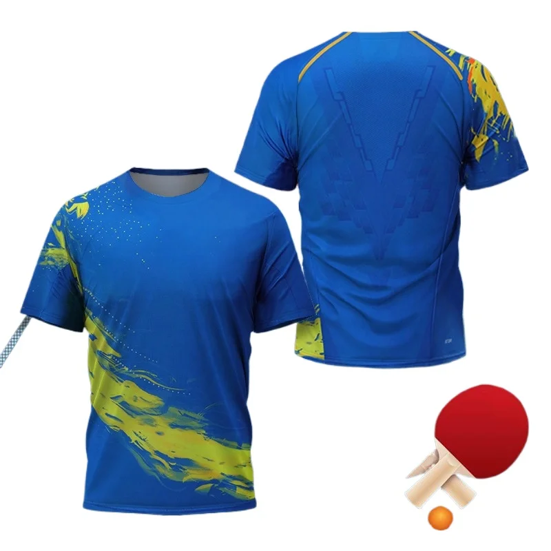 中国ドラゴン卓球グラフィック Tシャツ男性用衣類ファッション - Table Tennis Jersey Butterfly のレビューと価格