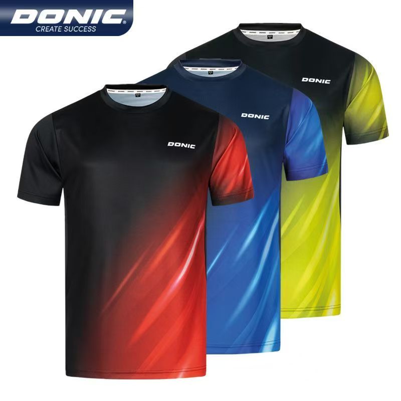 Donic 卓球ジャージ夏男性と女性の半袖 T シャツ肌に優 - Table Tennis Jersey Butterfly のレビューと価格