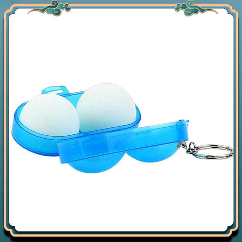 卓球コンテナ キーチェーン付き卓球ボール2個を収納可能 卓球 - Table Tennis Keychain のレビューと価格