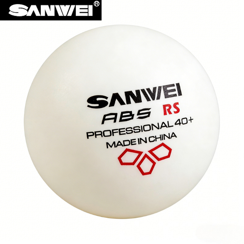オリジナル SANWEI ABS 新素材 40+ 卓球ボール - Table Tennis Vr のレビューと価格