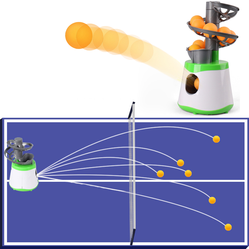 4 * 単三電池ミニ卓球ロボットサービスピッチングマシントレ - Table Tennis Vr のレビューと価格
