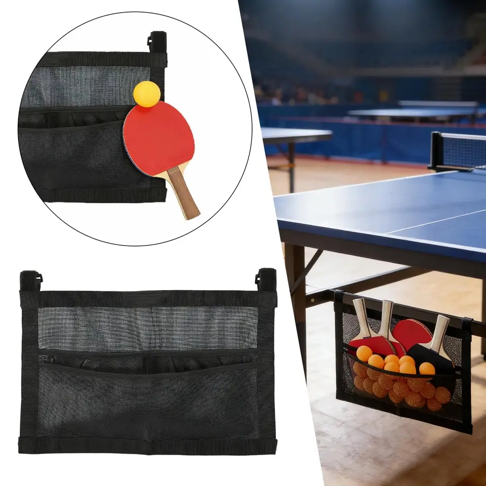 新しいメッシュ卓球ボールホルダー大容量バッグ卓球ボールオーガ - Table Tennis Vr のレビューと価格